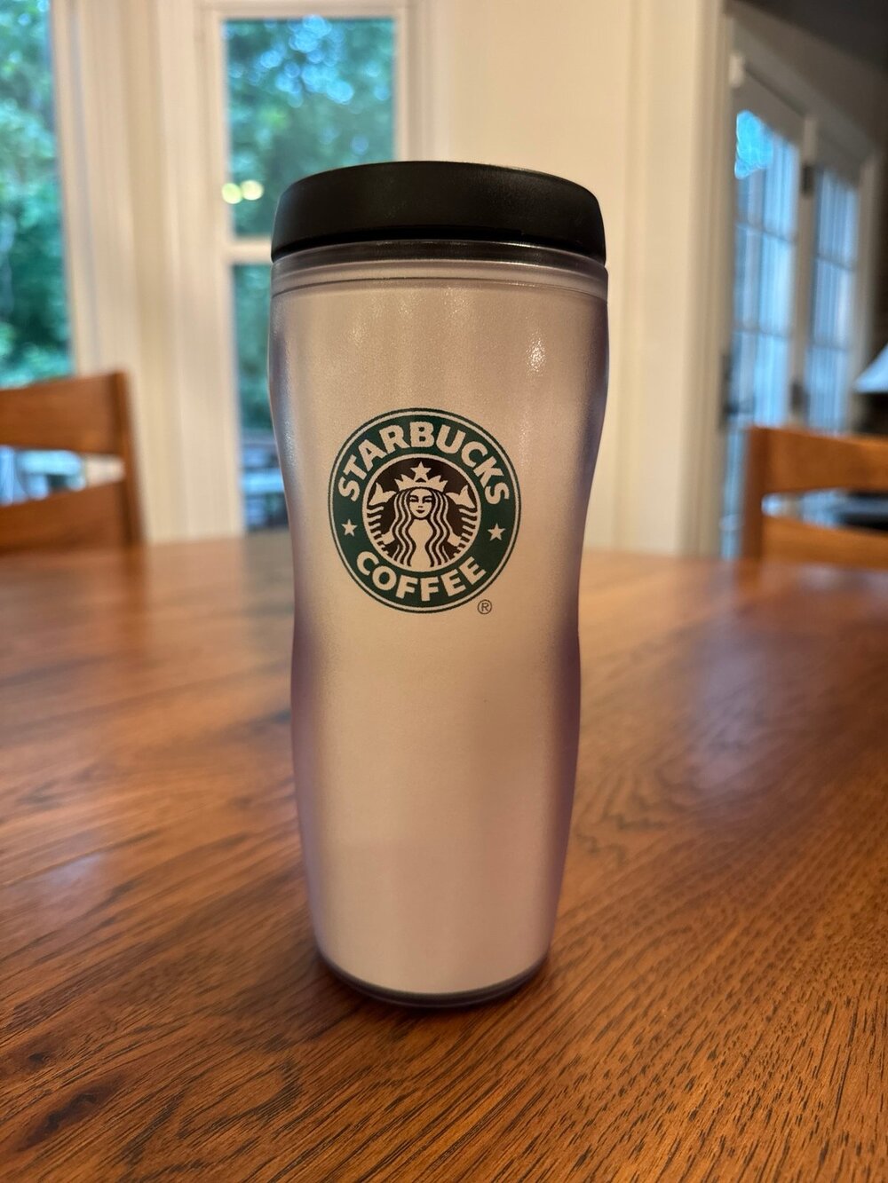 Starbucks Siren Circle logo 16oz hot/cold travel tumbler